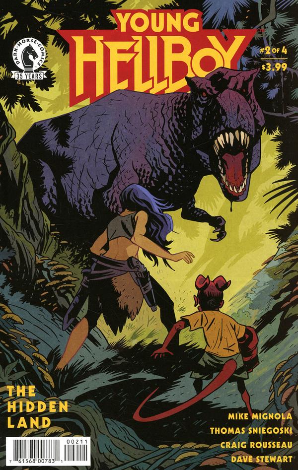 Young Hellboy: The Hidden Land #2 cover