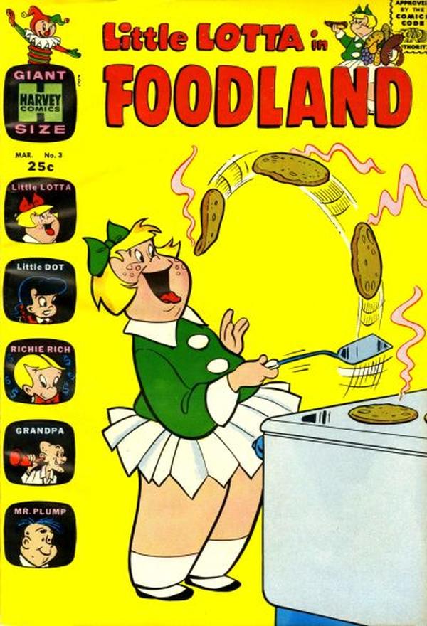 Little Lotta Foodland #3 cover