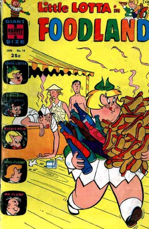 Little Lotta Foodland #10 cover