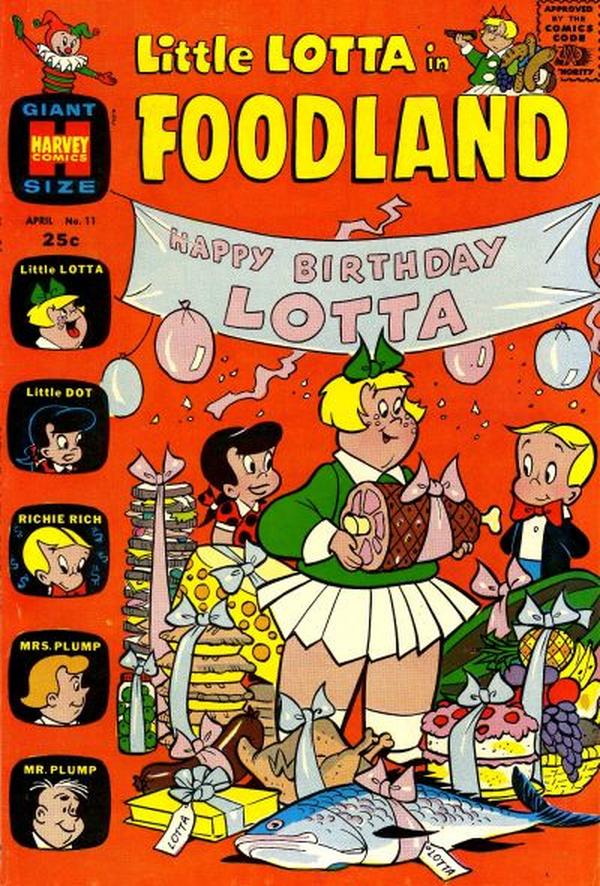 Little Lotta Foodland #11 cover