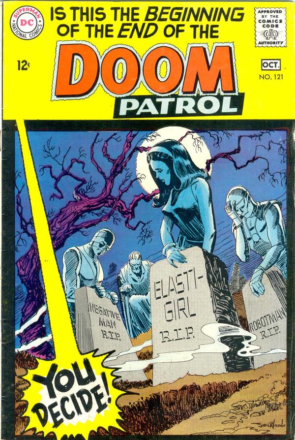 The Doom Patrol #121 cover