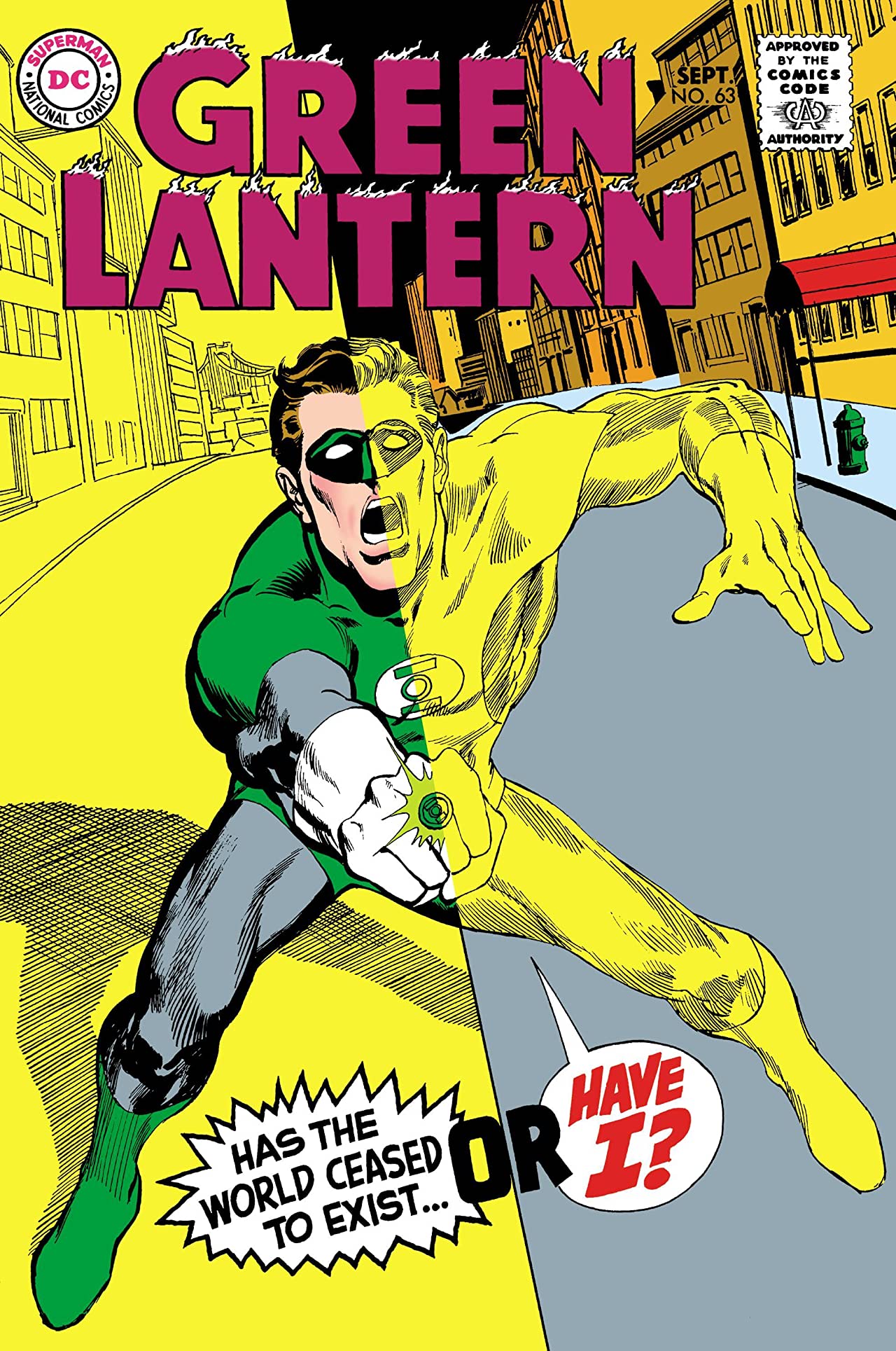 Green Lantern #63 cover