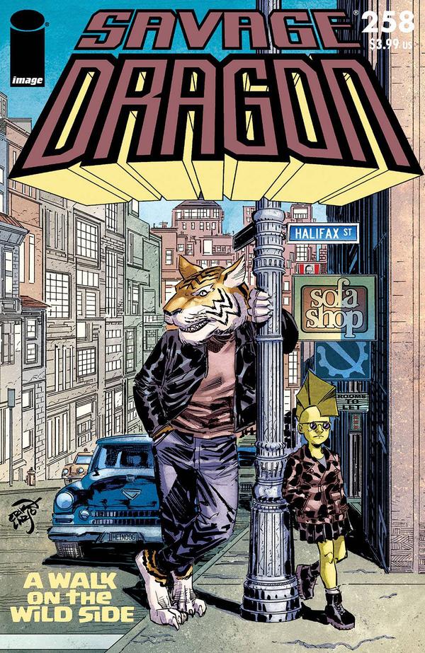 Savage Dragon #258 cover