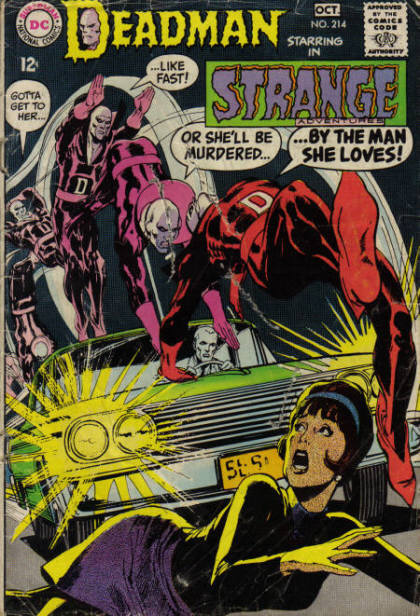Strange Adventures #214 cover