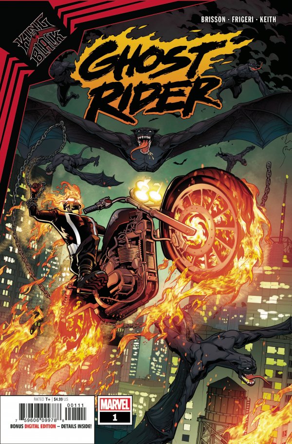 King in Black: Ghost Rider #1 cover