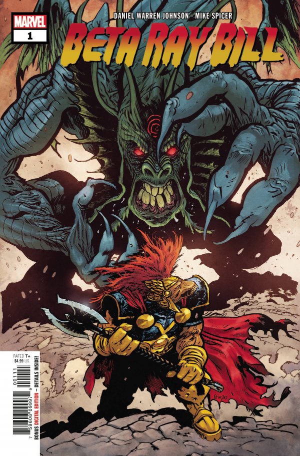 Beta Ray Bill #1 cover