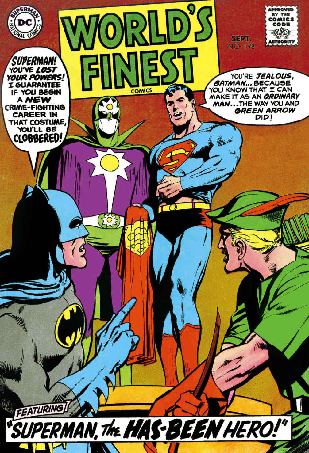 World's Finest Comics #178 cover