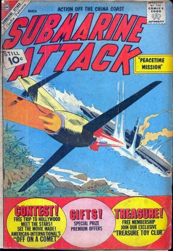 Submarine Attack #32 cover