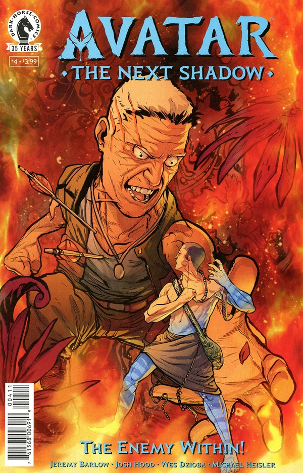 Avatar: The Next Shadow #4 cover
