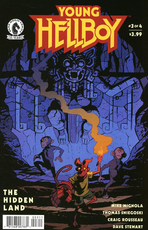 Young Hellboy: The Hidden Land #3 cover