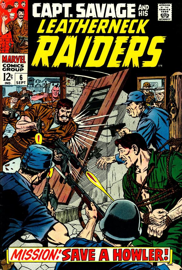 Capt. Savage and His Leatherneck Raiders #6