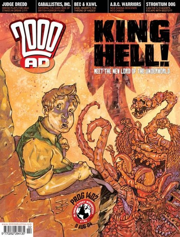 2000 AD #1402 cover