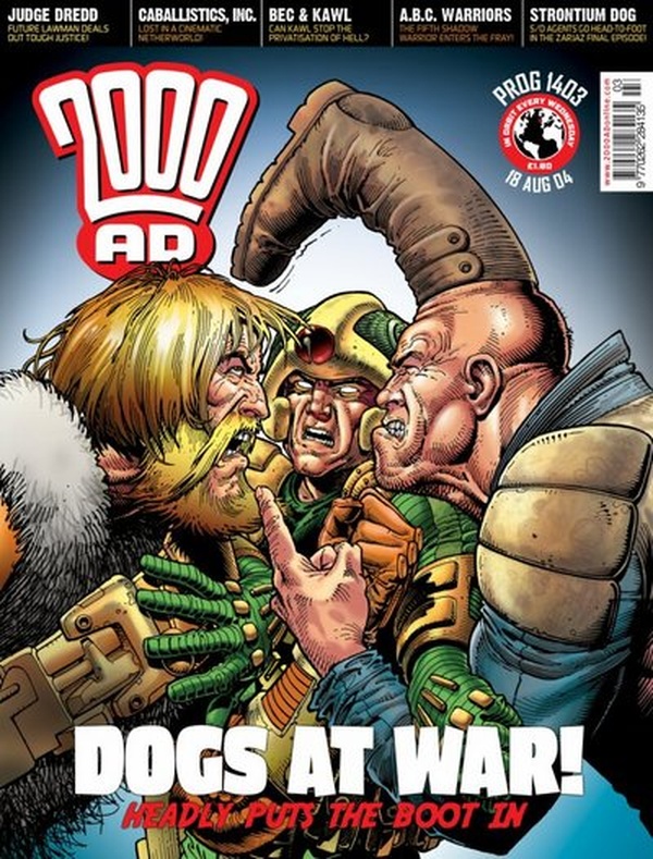 2000 AD #1403 cover