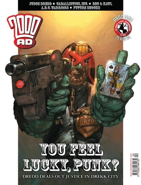 2000 AD #1404 cover