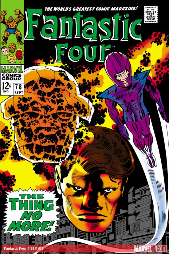 Fantastic Four #78 cover