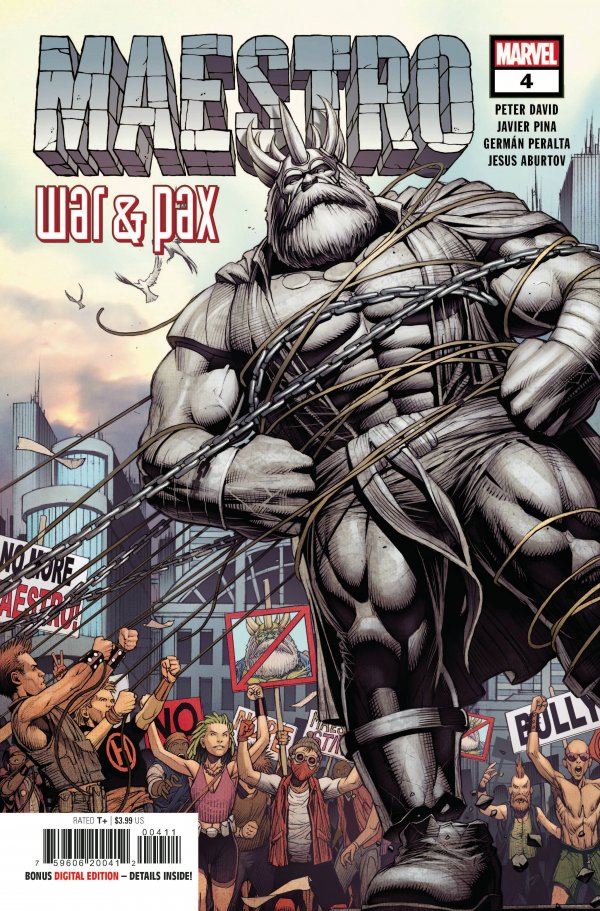 Maestro: War and Pax #4 cover