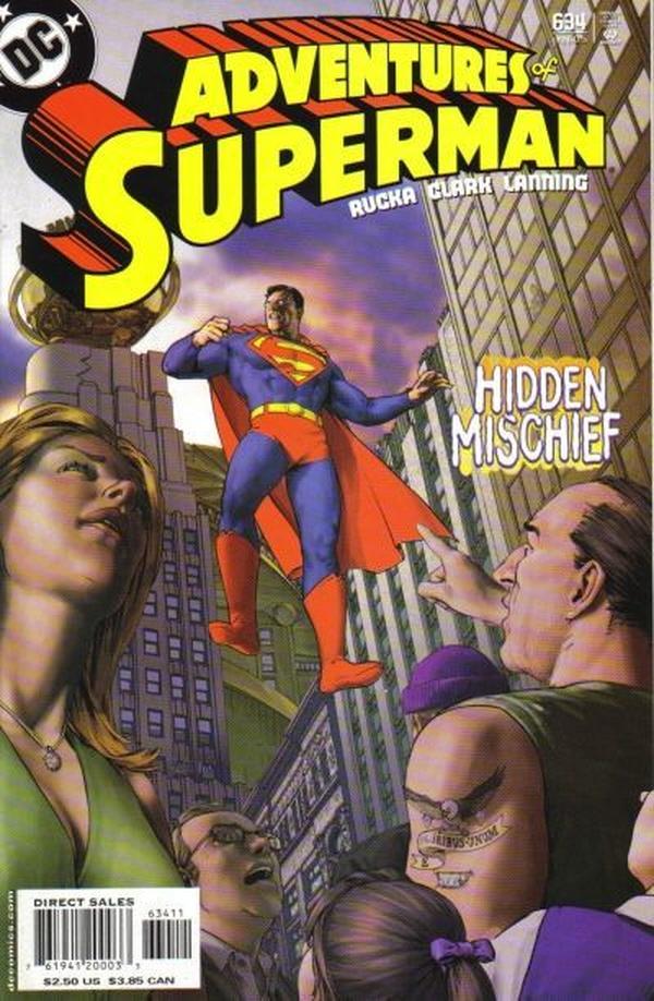 Adventures of Superman #634 cover