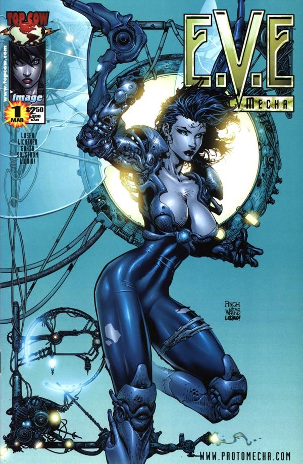 E.V.E. Protomecha #1 cover