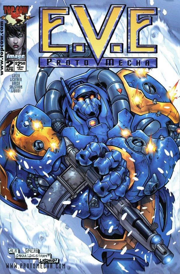 E.V.E. Protomecha #2 cover