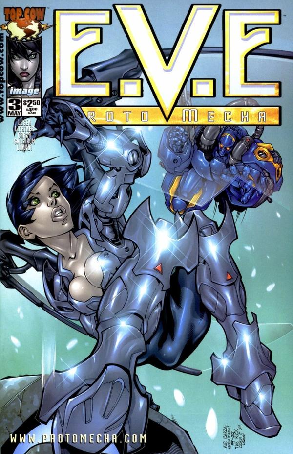 E.V.E. Protomecha #3 cover