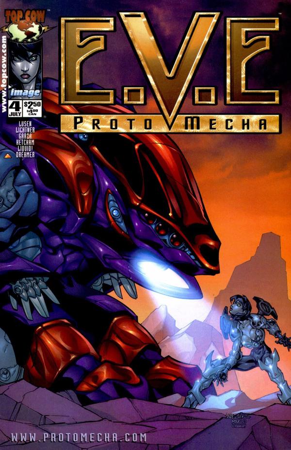E.V.E. Protomecha #4 cover