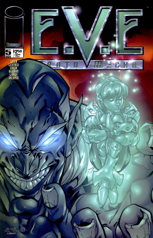 E.V.E. Protomecha #5 cover