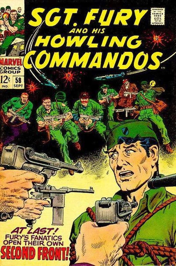 Sgt. Fury #58 cover