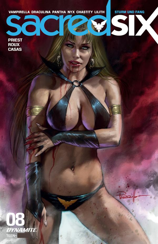 Sacred Six #8 cover