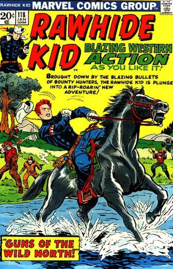The Rawhide Kid #118 cover