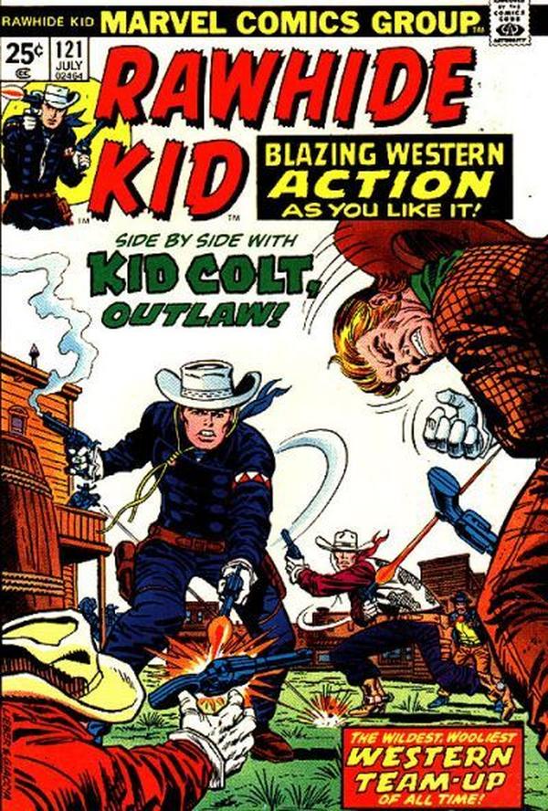 The Rawhide Kid #121 cover