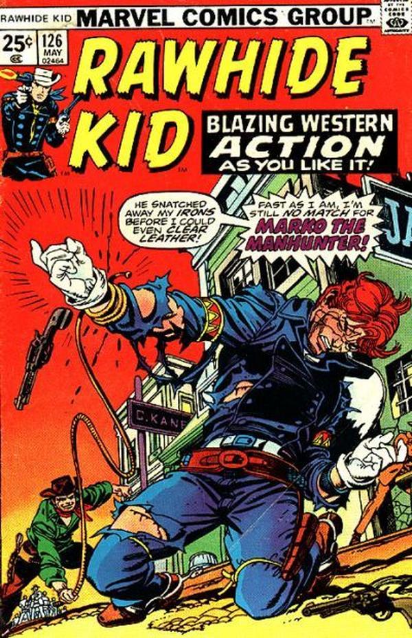 The Rawhide Kid #126 cover