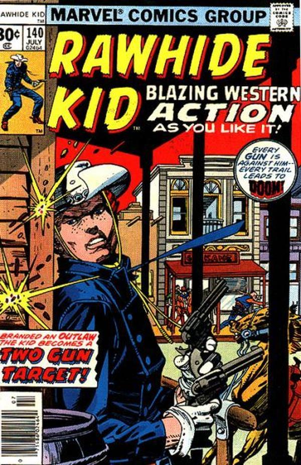 The Rawhide Kid #140 cover
