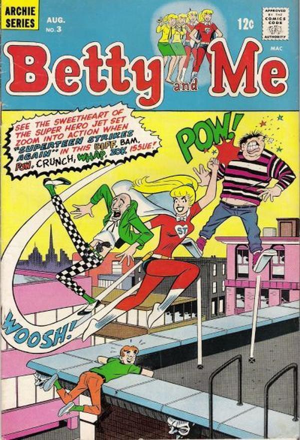 Betty and Me #3 cover