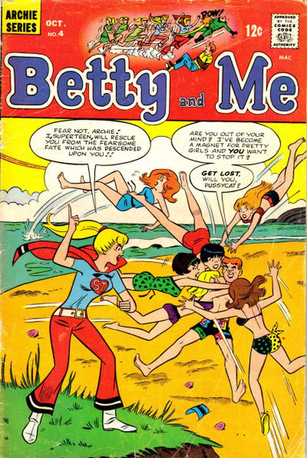 Betty and Me #4 cover