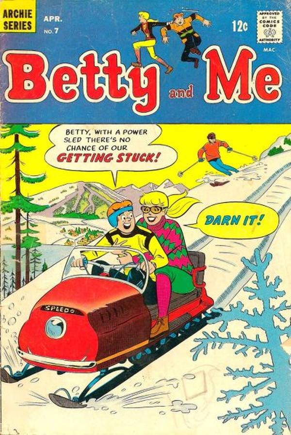 Betty and Me #7 cover