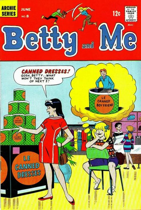 Betty and Me #8 cover