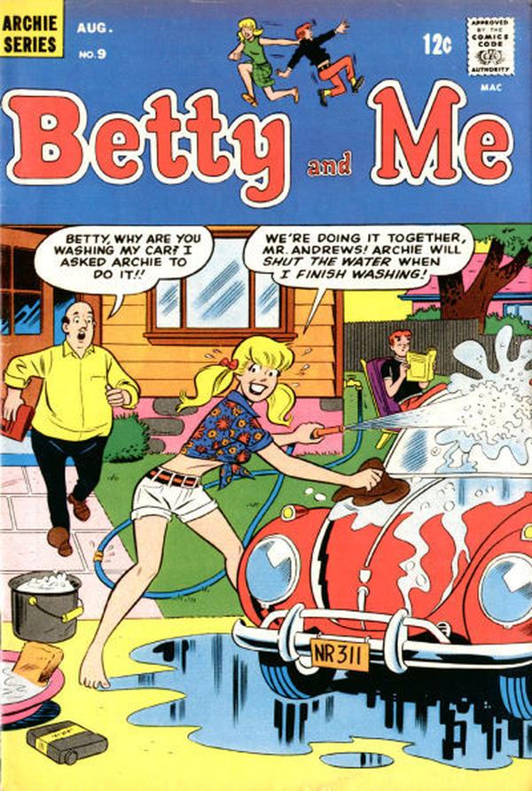 Betty and Me #9 cover
