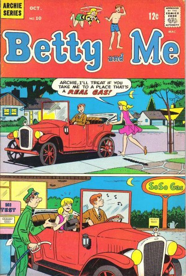 Betty and Me #10 cover
