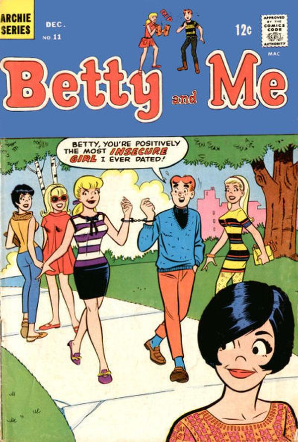 Betty and Me #11 cover