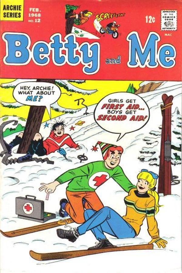 Betty and Me #12 cover