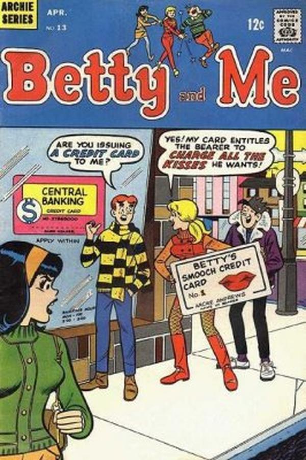 Betty and Me #13 cover