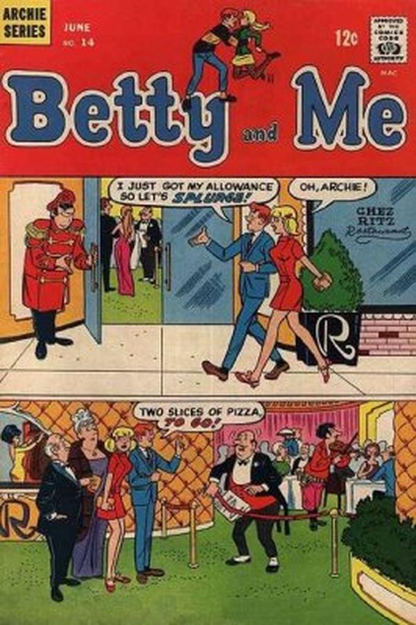 Betty and Me #14 cover