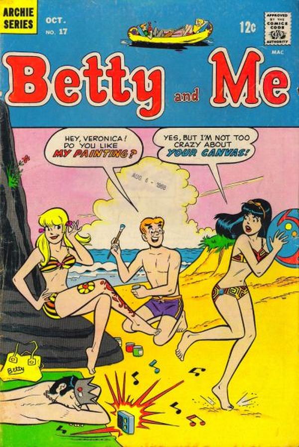 Betty and Me #17 cover