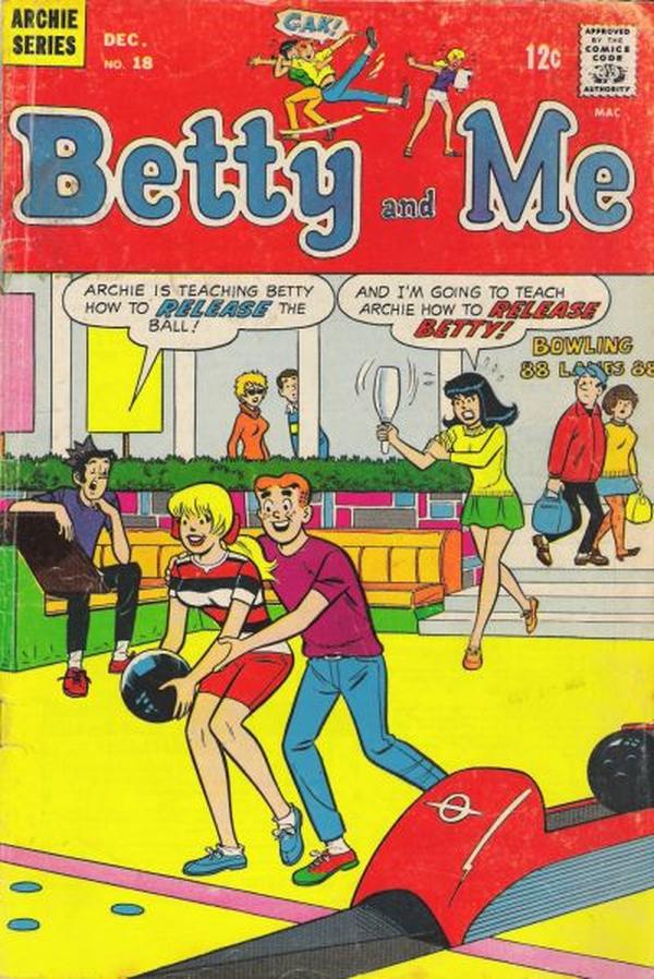 Betty and Me #18 cover