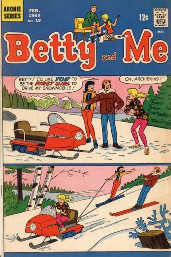Betty and Me #19 cover