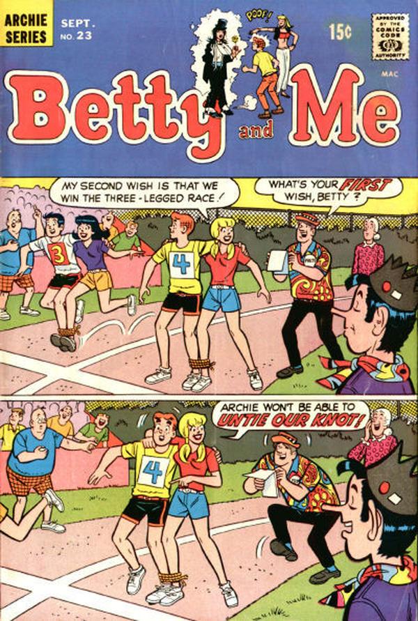 Betty and Me #23 cover