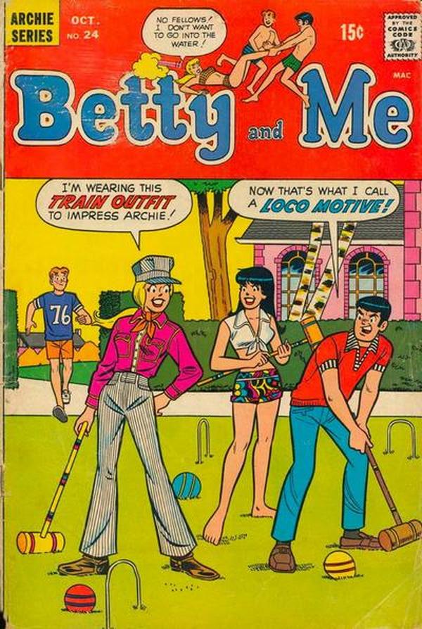 Betty and Me #24 cover