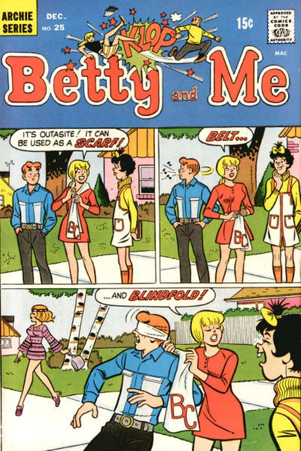 Betty and Me #25 cover