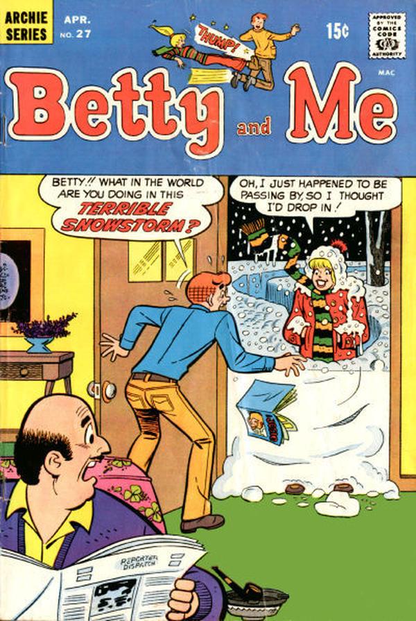 Betty and Me #27 cover