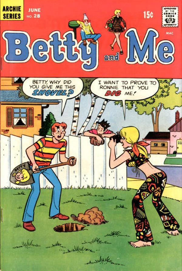 Betty and Me #28 cover
